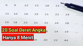 Cara Cepat Menjawab Psikotes Deret Angka