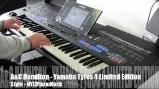 Yamaha Tyros 4 10th Anniversary Limited Edition Demo - NYC Piano Rock