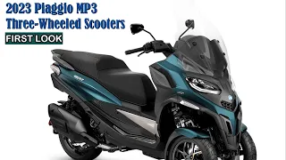 2023 Piaggio MP3 Three Wheeled Scooters -  FIRST LOOK