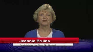 Elections 2016 - Los Altos City Council - Jeannie Bruins