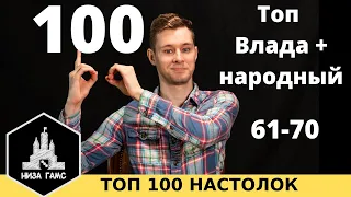 ТОП 100 ЛУЧШИХ НАСТОЛЬНЫХ ИГР. Часть 4: 61-70. Топ от Влада и народный рейтинг.