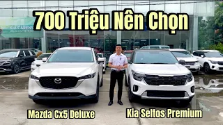 So Sánh Mazda Cx5 Deluxe Với Kia Seltos Premium 2024. Cùng Giá 749 Triệu Nên Chọn Xe Nào?