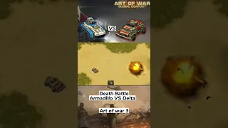 DELTA vs ARMADILLO - Death battle - Art of war 3 #shorts