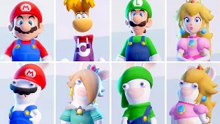 Mario + Rabbids Sparks of Hope - All Characters & Special Moves (DLC Included)