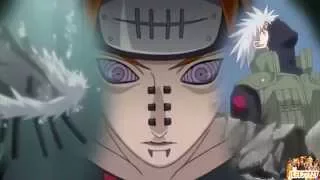 Naruto vs Pain AMV Nine Lashes Never Back Down