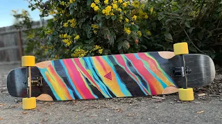 Landyachtz Stratus 46: Session 2 getting more comfortable moving on the board