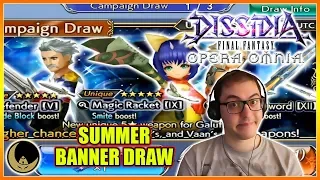 FREE MULTI DRAW - SUMMER BANNER PART 2 | Dissidia Final Fantasy Opera Omnia ITA SUB ENG (DFFOO)