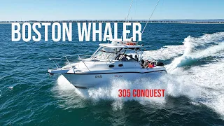 Boston Whaler 305 Conquest - American sports fishing beast - compact boat that packs a punch