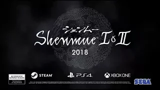 SHENMUE HD OFFICIAL TRAILER ! ANNOUNCED FOR PS4 XBOX ONE AND PC!!!!