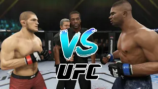 Khabib Nurmagomedov vs. Alistair Overeem | EA Sports UFC 3 - K1 Rules