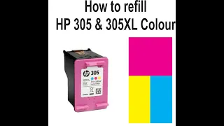 Refill cartridge HP 305 / 305XL Color HP DeskJet 2320 / 2710 / 2720