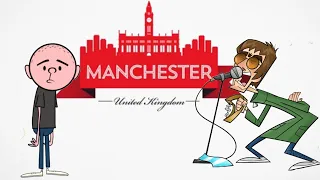 MANCHESTER | Karl Pilkington, Ricky Gervais and Steve Merchant