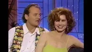 BILL MURRAY & GEENA DAVIS have FUN with ARSENIO