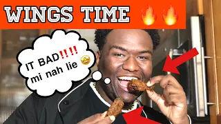 WINGS TIME ‼️| HOW TO MAKE HONEY MANGO GARLIC WINGS| COOKING WITH CHEF LEE👨🏾‍🍳 | BEING LEOPOLD