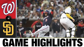 Nationals vs. Padres Game Highlights (7/5/21) MLB Highlights