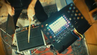 WFZ Project   DEEP HALFTIME BASS HOP performed with ROLAND SPDS and NOVATION CIRCUIT