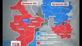 Мапа виборців, які не зможуть прийняти участь у голосуванні