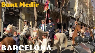 Fiesta Sant Medir Barcelona 2024 | La Cabalgata más Dulce en Gracia - Part 1