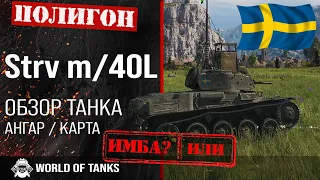 Review Strv m/40L guide light tank of Sweden