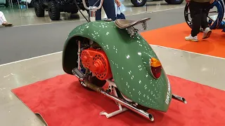 Volkspod - Bike from a VW Beetle fender (English)