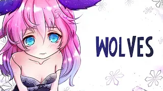 Nightcore - Wolves - (Lyrics)