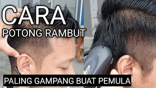 Cara Potong Rambut Paling Gampang