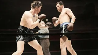 BRADDOCK'S LAST FIGHT! James J. Braddock vs. Tommy Farr (21.1.1938) Colorized