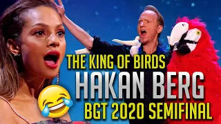 The King of Birds | HAKAN BERG | Britain´s Got Talent  -SEMIFINAL- Comedy & Magic Show BGT