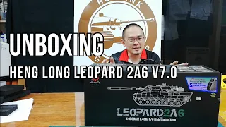 UNBOXING the Heng Long Leopard 2A6 version7.0