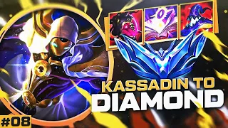 How to ACTUALLY Climb to Diamond with Kassadin #8 | BEST Build & Runes | League Of Legends