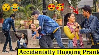 Accidentally Hugging Prank 🥰 On Cute Girl's || Epic Reaction 😂 || This is Abhishek