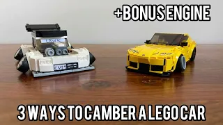 3 Ways to camber a LEGO car!!!