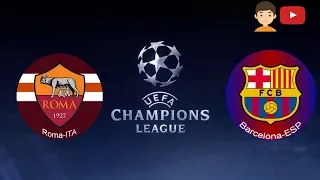 Roma x Barcelona (Melhores Momentos do 1oTempo)