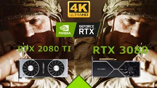 RTX 3080 vs RTX 2080 TI Benchmark | Tested in 5 Games 4K with i9 10900K