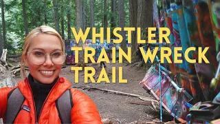 Hike to Abandoned Train Cars in Whistler