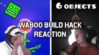 All 3 Best creators react to Waboo's 83 build hacks in Geometry Dash