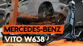 Cómo cambiar los brazo de suspensión delantera en MERCEDES-BENZ VITO 1 (W638) [TUTORIAL DE AUTODOC]