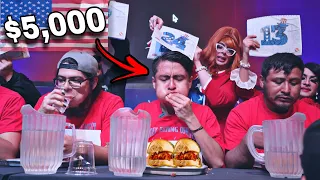 CONCURSO de COMER BRISKET 🍔 | **Podré Ganar el CAMPEONATO? | 4 de Julio 🇺🇸🇲🇽🔥