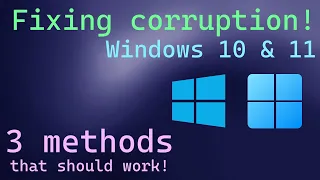 Fixing Windows 1011 corruption (3 methods)