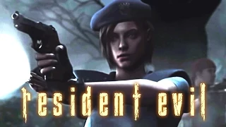 RESIDENT EVIL HD REMASTER All Custscenes (Game Movie) 1080p HD