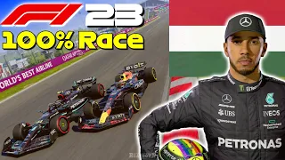 F1 23 - Let's Make Hamilton An 8x World Champion #14: 100% Race Hungary