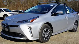 2020 Toyota Prius LE AWD E review, CAN YOU CAMP IN IT? Comprehensive Review + Driving Impressions