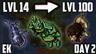 Knight: From LVL 14 to 100 in 5 DAYS - Part 2 (Day 2)