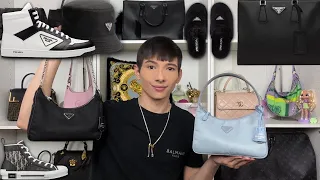 My ENTIRE Prada Collection!!! Bags, Shoes + Dior Obliques