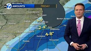 Winter storm to bring heavy snow to Chicago area