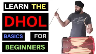 Lockdown Dhol classes - Back to basics for beginners with Indy Notta [lesson 1]