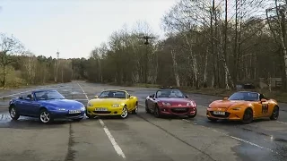 Behind The Scenes: The Ultimate Mazda MX-5 Generations Review & Shoot-Out