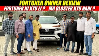 Toyota Fortuner Quick Owner Review - Why not MG Gloster, Jeep Meridian & Others?