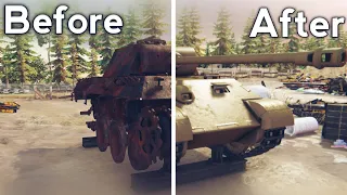 Restoration of the Panther tank/Tank Mechanic Simulator