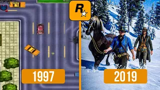 ЭВОЛЮЦИЯ ИГР ROCKSTAR GAMES! (1997-2019) - Обзор Игр